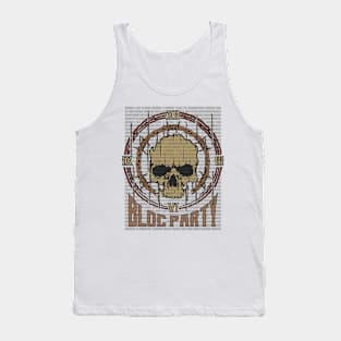 Bloc Party Vintage Skull Tank Top